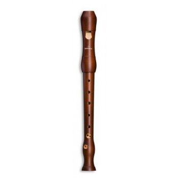 Soprano recorder Student baroque double hole dark stained Art.-Nr. 1042d